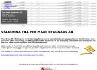 Per Maxe Byggnads AB