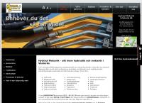 Webbsida från Hydraul Mekanik AB