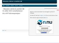 Wasséns Värme o Sanitet Ab
