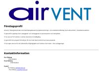 Airvent i Östergötland AB