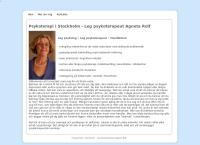 Agneta Rolf Psykologpraktik