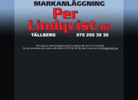 Markanläggning Per Lindqvist AB
