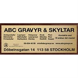 ABC Gravyr & Skyltar AB