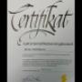 certifikat för Anna Arvidsson Auktoriserad redovisningskonsult