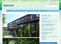 Webbsida från Bofast AB