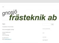 Gnosjö Frästeknik AB