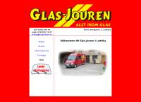 Webbsida från Glasjouren i Ludvika