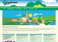 Webbsida från Laholmshem AB