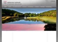 Webbsida från Mjölkeröds Golfklubb