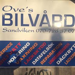 Oves Bilvård