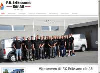 P O ERIKSSONS RÖR AB