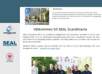 Webbsida från SEAL Scandinavia AB