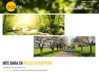 Webbsida från Solek Ekonomikonsulter AB