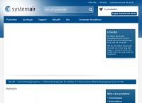 Webbsida från Systemair AB