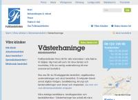 FOLKTANDVÅRDEN STOCKHOLMS LÄN VÄSTERHANINGE
