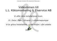L.L. Köksmontering & Elservice AB
