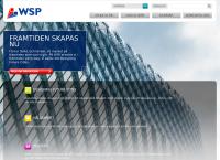 Webbsida från Wsp