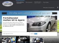Webbsida från JOSEFSSONS BILVÅRD & ROSTSKYDD