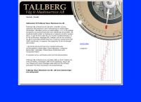 Tallbergs Våg- o. Maskinservice AB