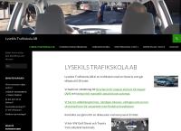 Webbsida från Lysekils Trafikskola AB