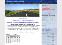 Webbsida från Härnösands Trafikskola Ab