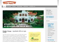 Webbsida från Rödja Bygg AB