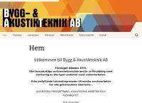 Bygg & Akustikteknik Ab