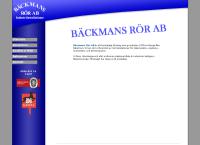 Bäckmans Rör AB