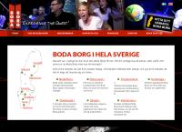 Webbsida från Boda Borg i Skellefteå