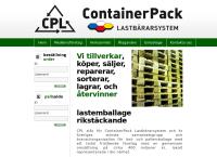 Cpl Container Pack Lastbärarsystem Ab