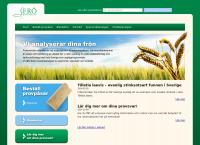 Webbsida från Frökontrollen Mellansverige AB