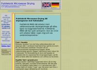 Fuktteknik Microwave Drying Ab