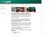 Webbsida från InternLogistik