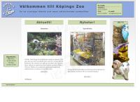 Webbsida från Köpings Zoo AB