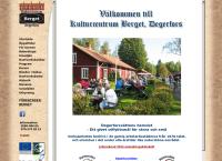 Webbsida från Berget Kulturcentrum