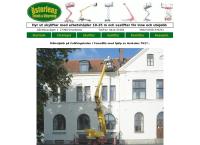 Webbsida från Österlens Teknik & Uthyrning