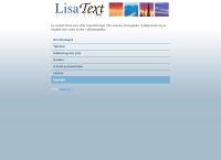 Webbsida från Lisa Text