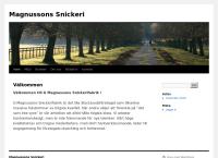 Magnussons Snickeri AB, G