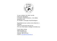 Frisör Maria Ulrika
