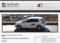 Webbsida från NORDSTAN BIL & MC SKOLA AB