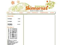 Webbsida från Skinnarnas Blommor & Trädgård AB