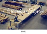 Webbsida från Sörgårdens Hyvleri