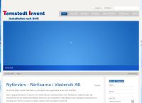 Webbsida från Ternstedt Invent AB