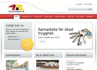 Webbsida från Tyresö Bostäder AB