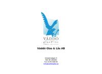 Väddö Glas & Lås