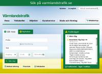 VÄRMLANDSTRAFIK AB, RESETJÄNSTEN