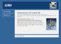 Webbsida från Industriinstrument AB
