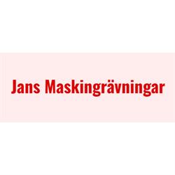Jans Maskingrävningar