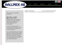 Hallmek i Lysekil AB