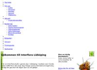 Webbsida från Johannebergs Blomsterhandel Interflora Fresh